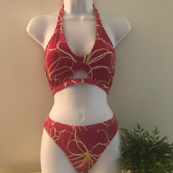 Cupshe Other - CUPSHE Red Bikini 👙